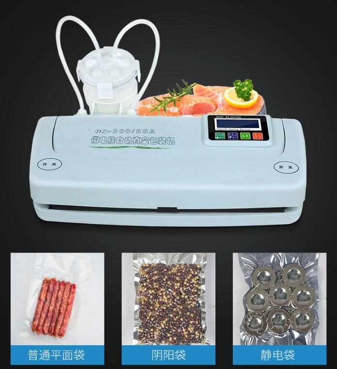Dz300 Handy Manual Plastic Bag Fresh Food Vacuum Sealer