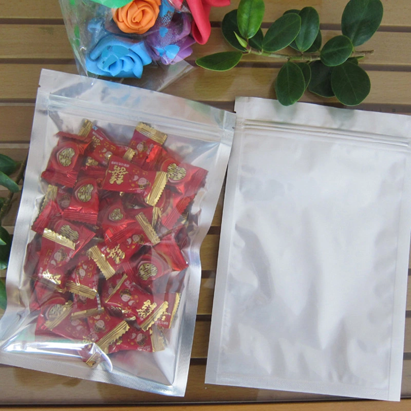 Resealable Packaging Ziplock Glossy Plastic Bags Mylar Bags