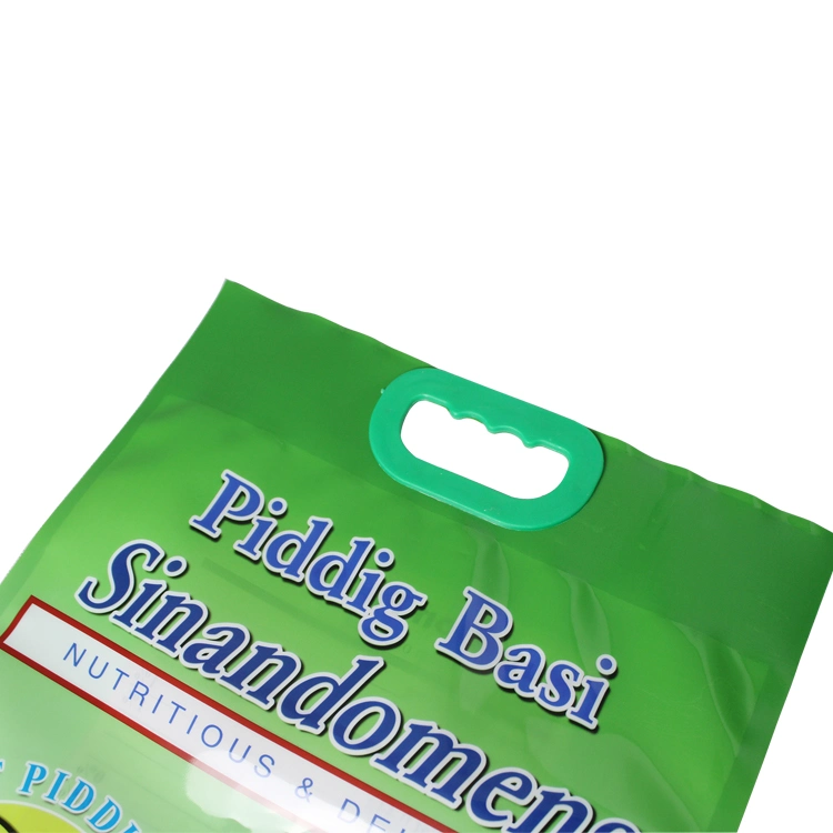Bulk Transparent Clear Plastic Empty Nylon Vacuum Packaging Bag for Rice Flour Grain 1kg /2kg /5kg /10kg