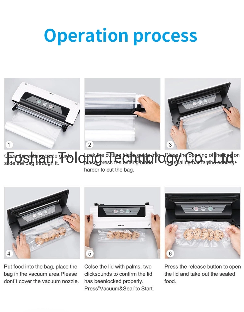 Upgraded Vacuum Sealer for Bag and Containers with External Suction, Vacuum Packing, Packing Device