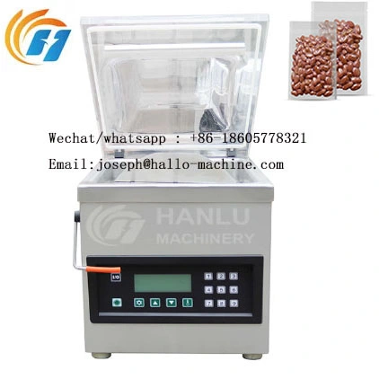 Vacuum Machine for Bag Food Meat Fish Rice Fruit Vegetable Single Chamber Vacuum Sealer