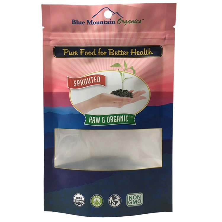 Custom Printed Heat Seal Aluminum Plastic Cat Food Packaging Bag Child Resistant Mylar