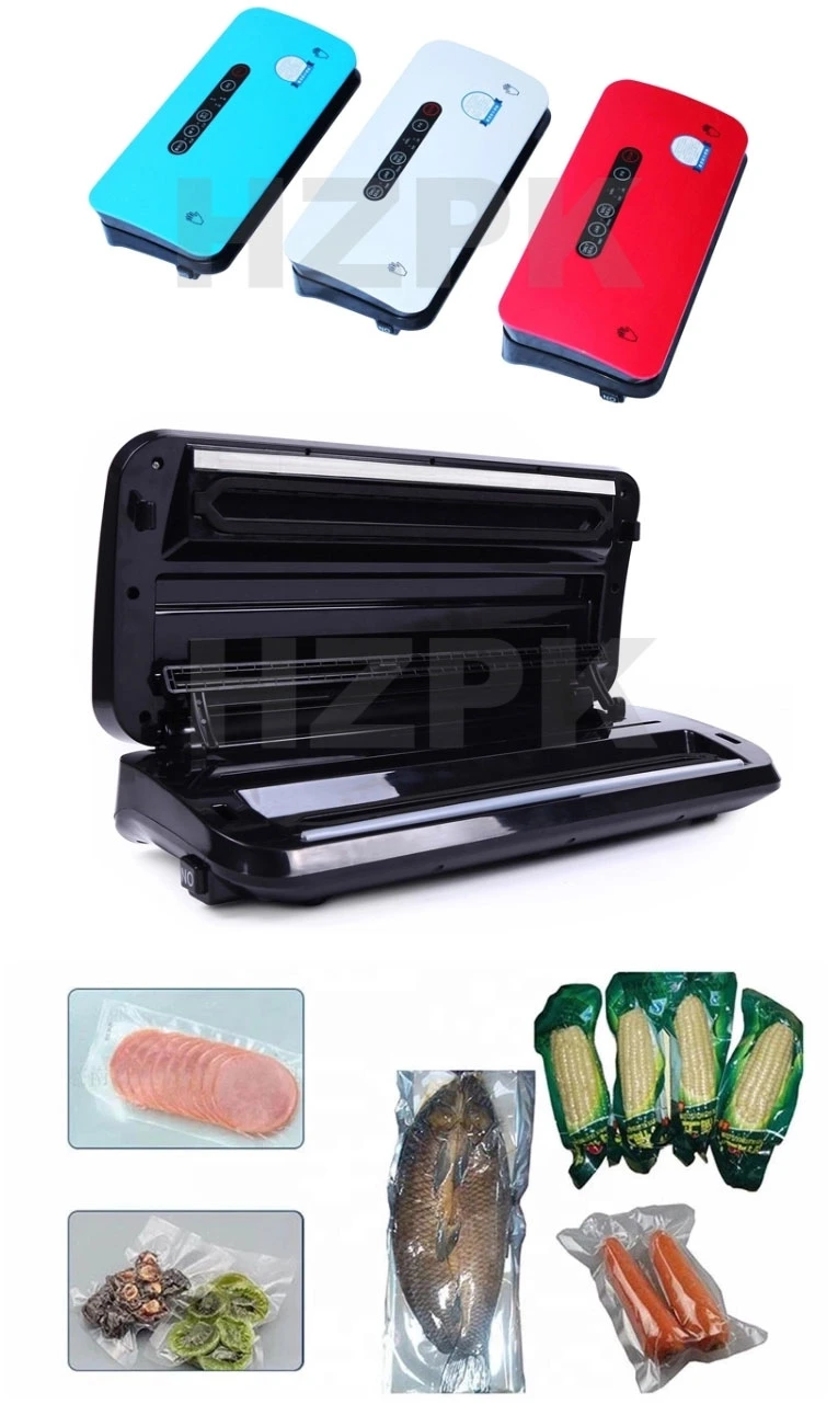Hzpk Portable Household Small Sealing vacuum Packing Machines Kitchen Vacuum Food Sealers