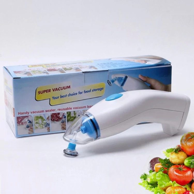 Handheld Vacuum Sealer with Ziplock Bags for Food Storage and Sous Vide