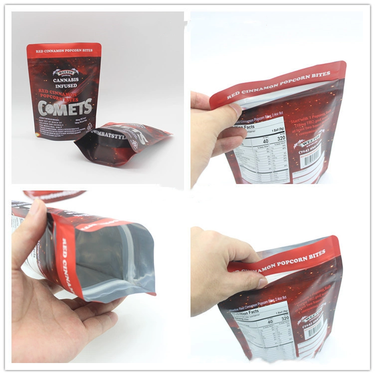 Custom Printed Foil Bags Smell Proof Mylar Bags Mini Ziplock Bags for Dispensary