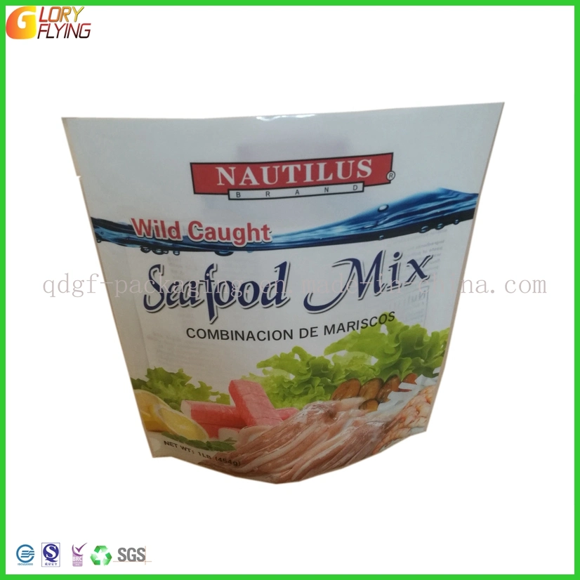 100% Biodegradable Seafood Packaging Frozen Food Bag Compostable Plastic Bags Vacuum Seal Packaging From Supplier