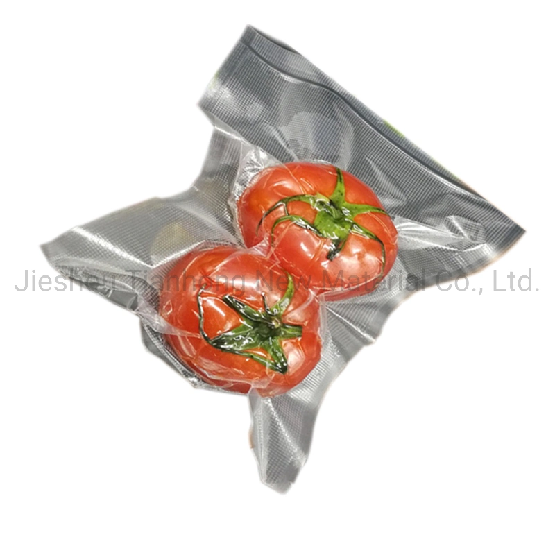 Custom Printed Sea Food/Nut/Snack Food/Vegetable Embossed Vacuum Packaging Nylon Bag