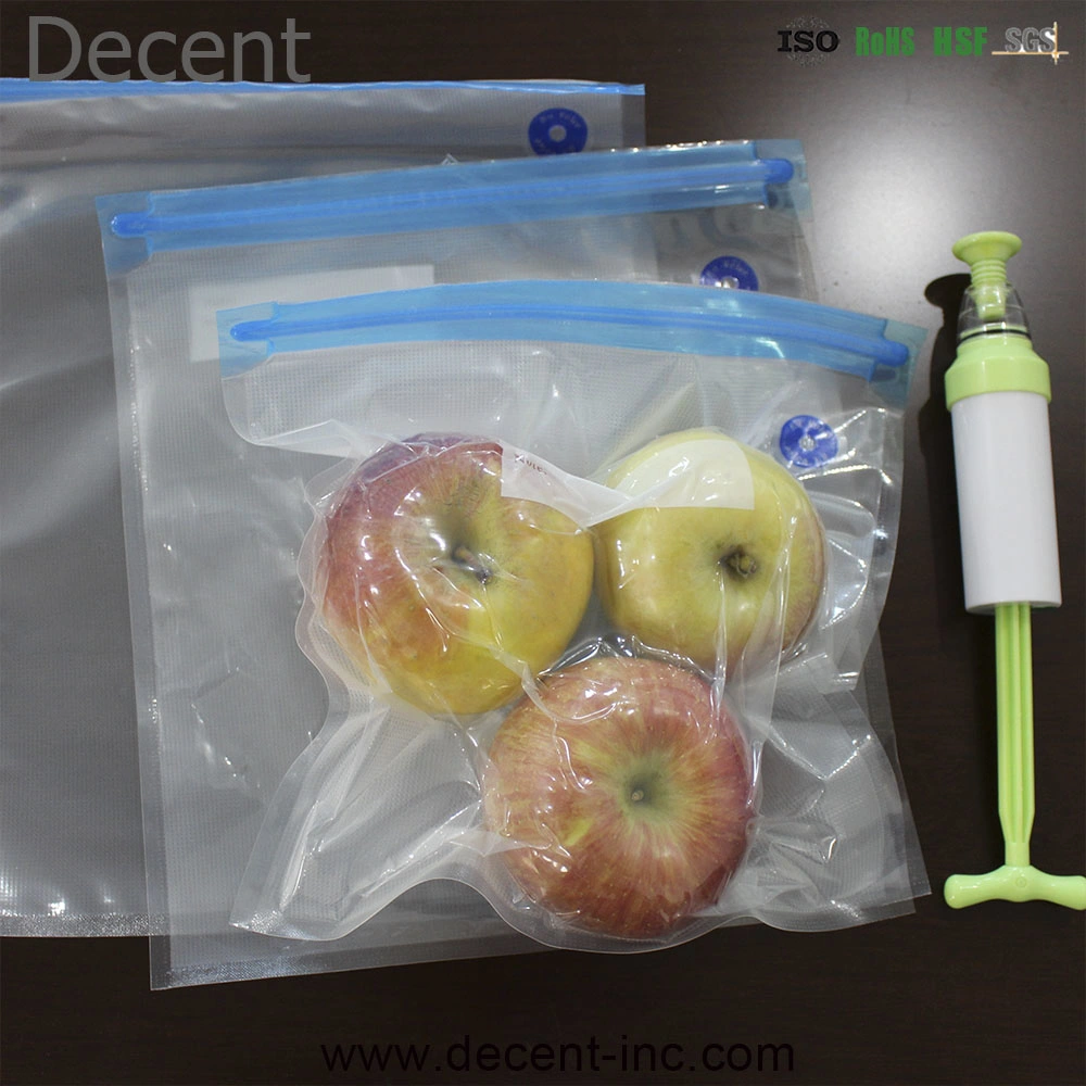 Food Grade Sous Vide Bags BPA Free Reusable Kit Plastic Food Vacuum Bags