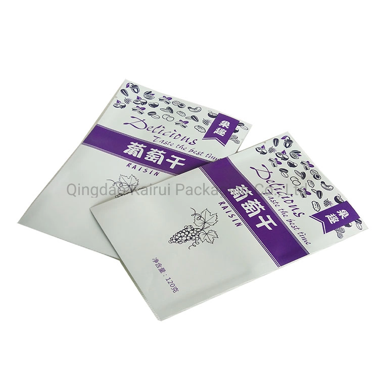Stand up Three Side Seal Clear Food Plastic Printing Bag
