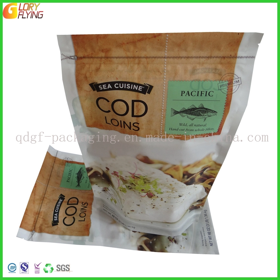 Plastic Vacuum Bag/ Frozen Seafood Packaging Bag/ Food Packaging