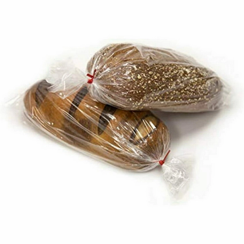 LDPE Flat Heat Seal Transparent Food Poly Plastic Packaging Bag