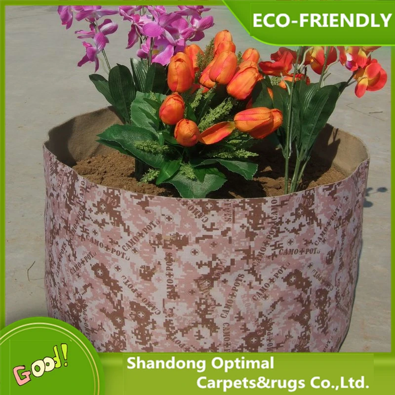 Eco-Friendly Fabric Grow Bag with Handles Smart Pot Garden Planting Bag