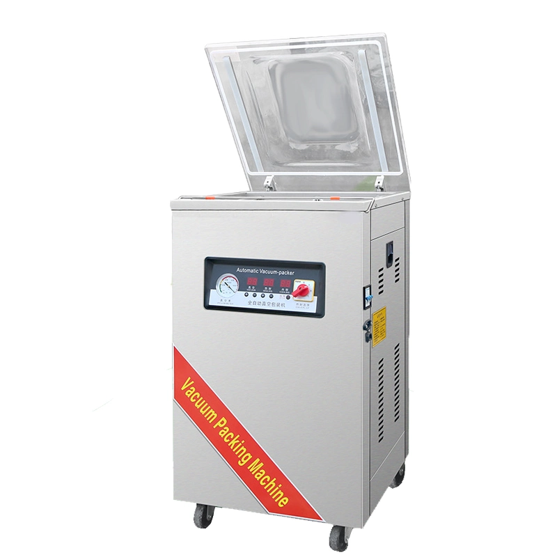 Single and Double Vacuum Food Wrapping Machine/Seafood Sealer Packaging Vacuum Wrapping Machine