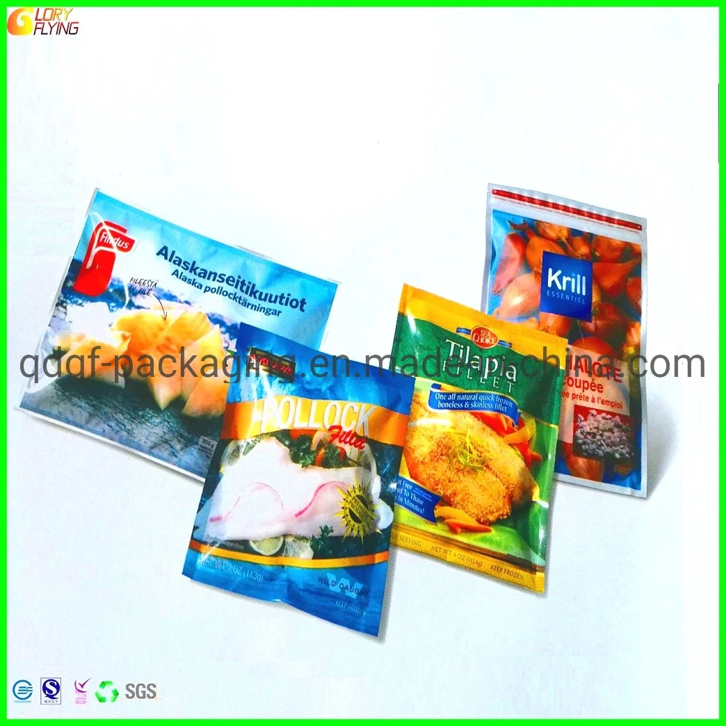 Packaging Bags Three-Side Seal Vacuum Bag Plastic Food Bag