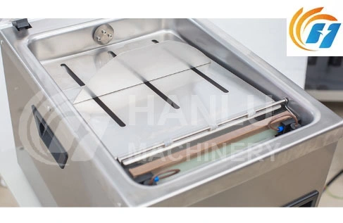 Vacuum Machine for Bag Food Meat Fish Rice Fruit Vegetable Single Chamber Vacuum Sealer