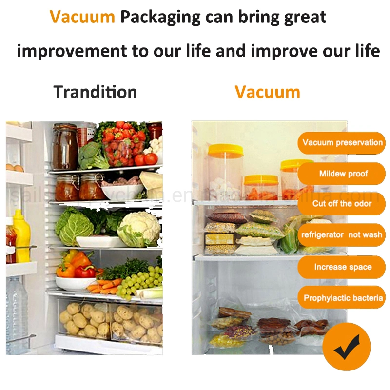 Kitchen Fresh Vacuum Storage Roll Bag for Vacuum Packing Machine