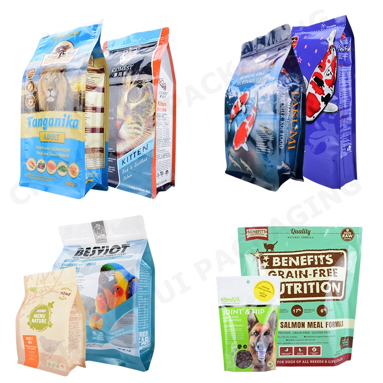 Stand up Flat Bottomsnack Nuts Dry Fruit Candy Chocolate Packaging Bag Plastic Packaging Vacuum Bag