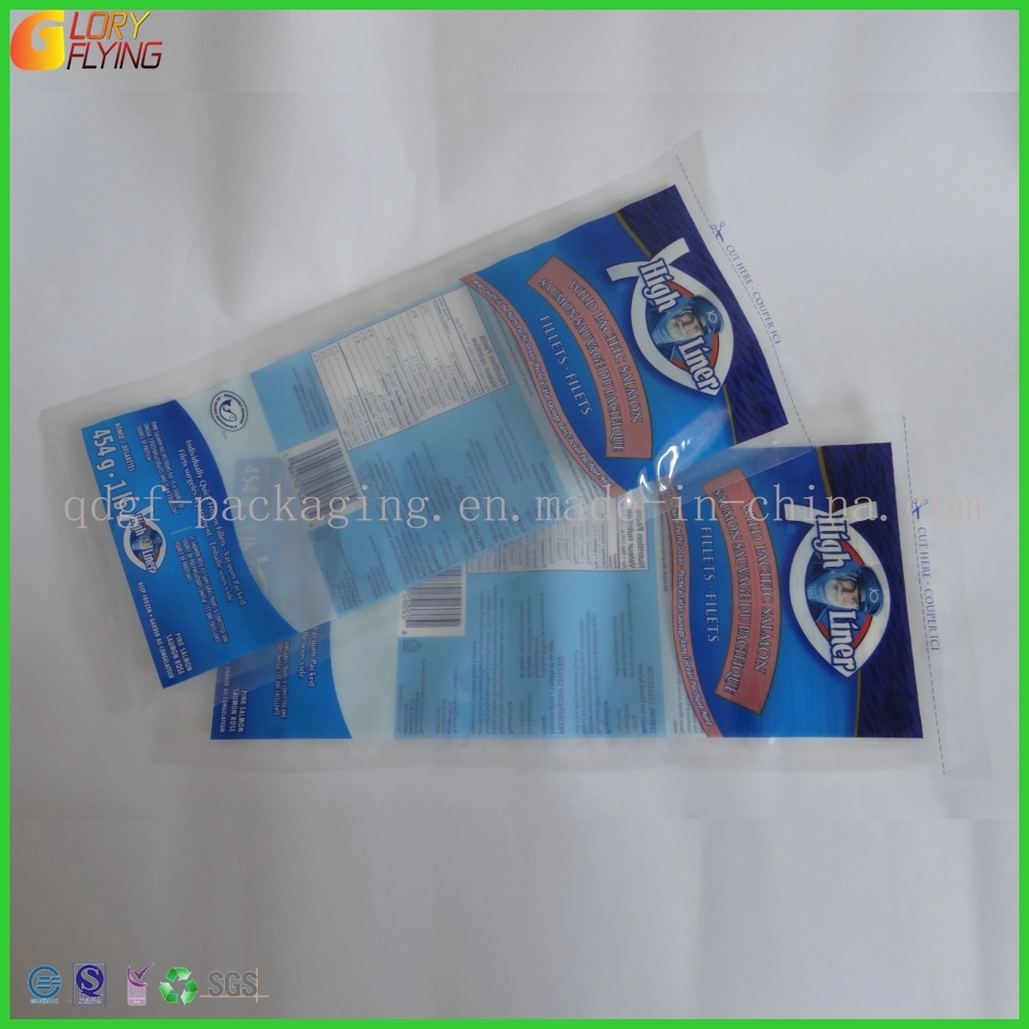 Frozen Seafood Packaging Bag with Vacuum Seal/Plastic Bag