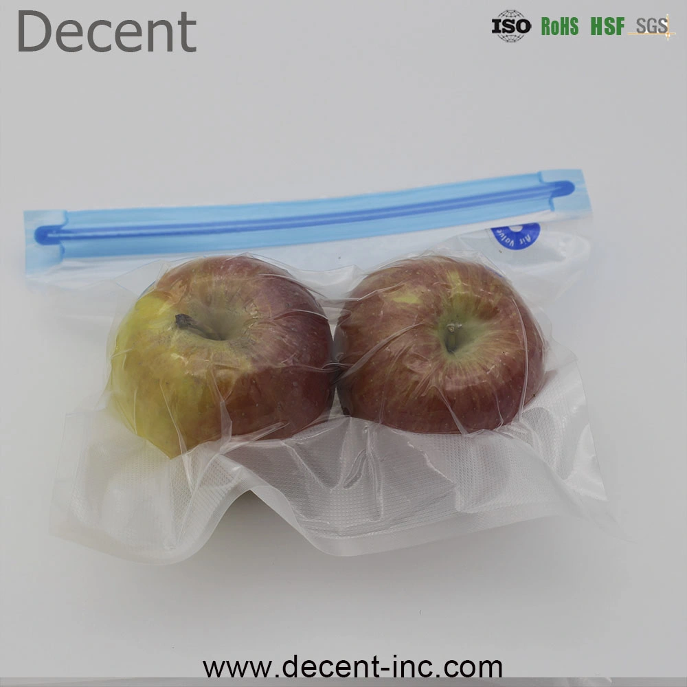 Vacuum Seal Bags for Food Fruit Storage with Air Valve Reusable Vacuum Food Storage Bags with Pump