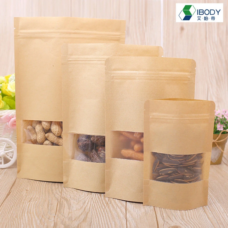Tea Snack Sealing Bag Manufacturers Wholesale General Food Packaging Bag with Glossy/Matte Window