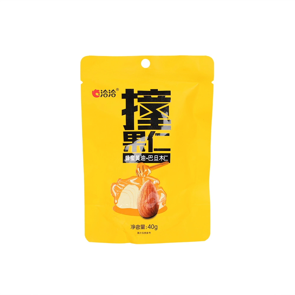 Custom Printed Resealable Ziplock Plastic Pouch Doypack Food Bags for Food Packaging
