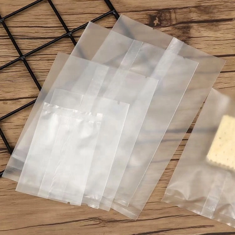 Sweet Candy Plastic Bags Back Heat Seal Cookies Plastic Packaging Bag* Clear Nylon PE Laminated Plastic Food Packaging Vacuum Sealed Bag