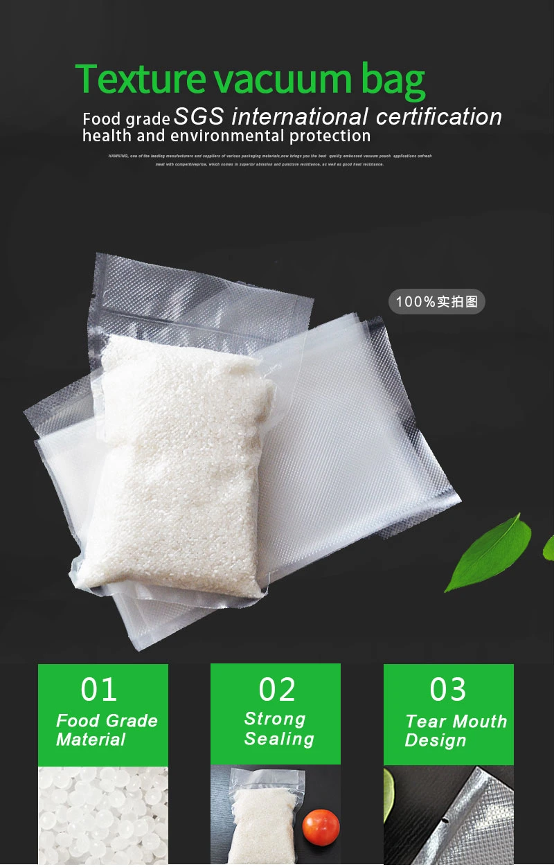 Best Selling PA/PE Food Grade 70 Micron Vacuum Bag