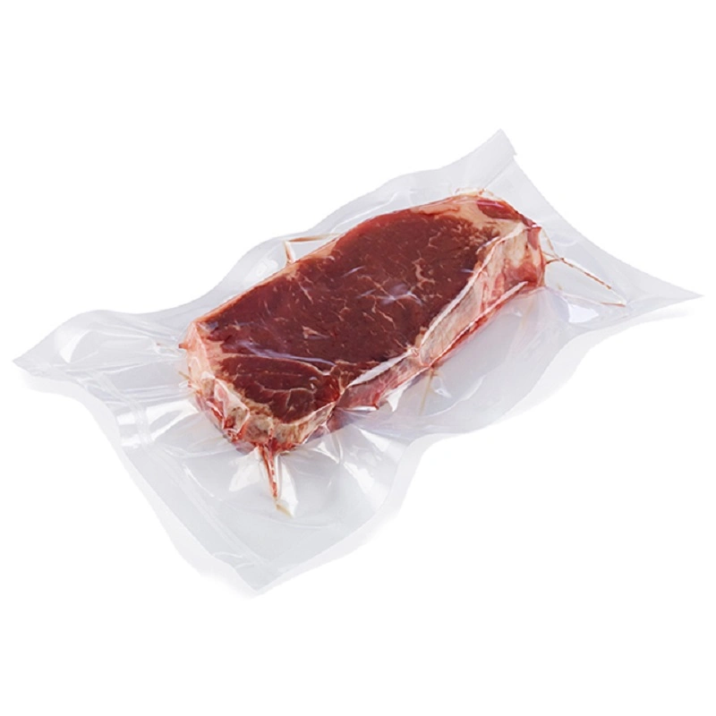 PA/PE Multilayer Co-Extrusion 3 Side Sealed Vacuum Packaging Bag