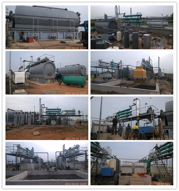 Waste Oil/Used Engine Oil/Used Motor Oil Distillation Plant/Refinery with CE, SGS, ISO, BV