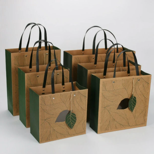 Paper Bag/Shopping Bag/Gift Box & Bag/Kraft Paper Bag with Handle in Super Quality