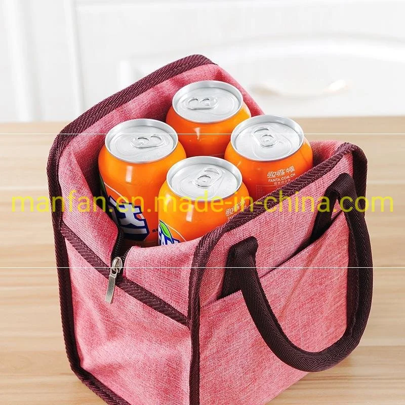 Soft Collapsible Cooler Bag Lunch Bag Box, Insulated Travel Bag