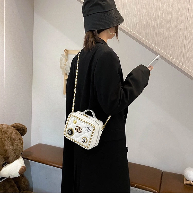2020 Summer New Fashion Girl Bag Shoulder Messenger Chain Bag Small Square Box Bag Women Handbag