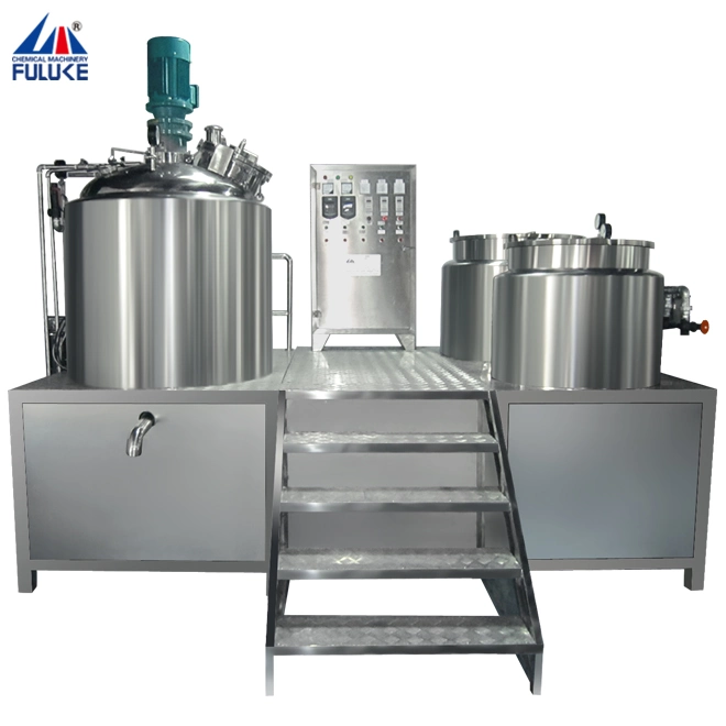 Vacuum Mixer Vessel for Clean Gel and Lotion