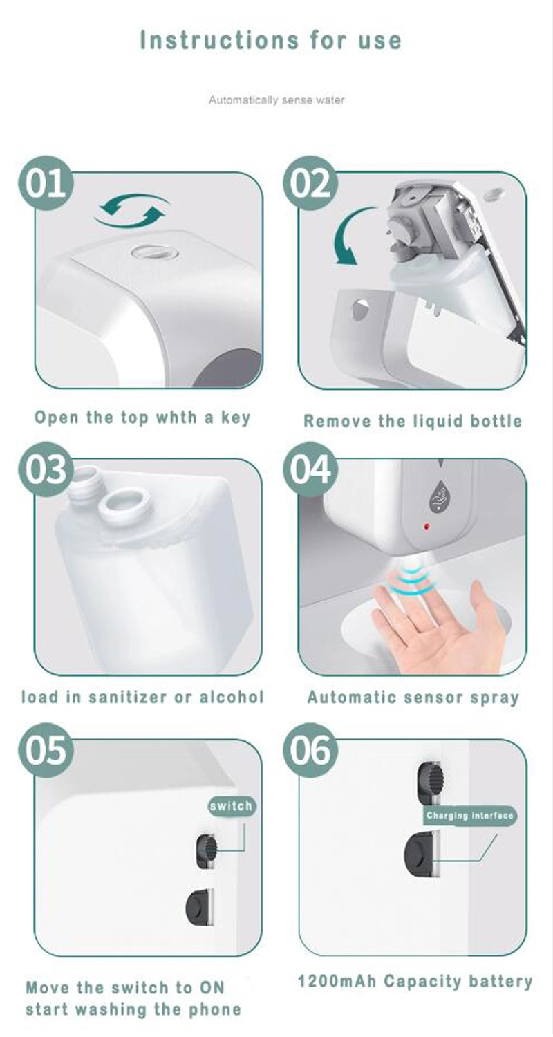 Soap Dispenser Free Motion Sensor Soap Dispenser Gel Hand Sanitizer Soap Dispensers
