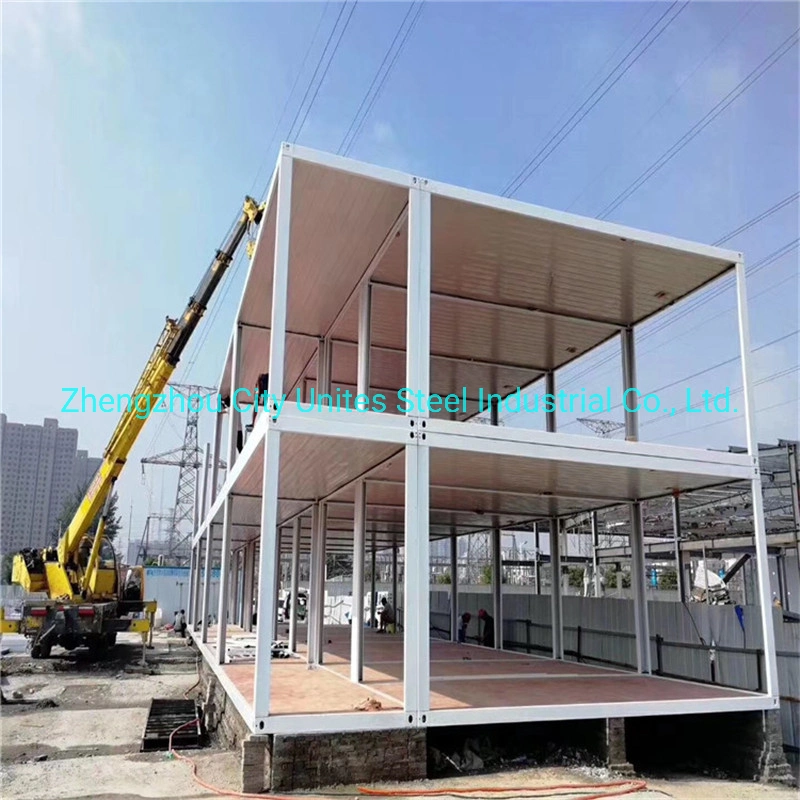Cheap Extended Foldable Prefab Container Homes/Folding Prefabricated Container Office