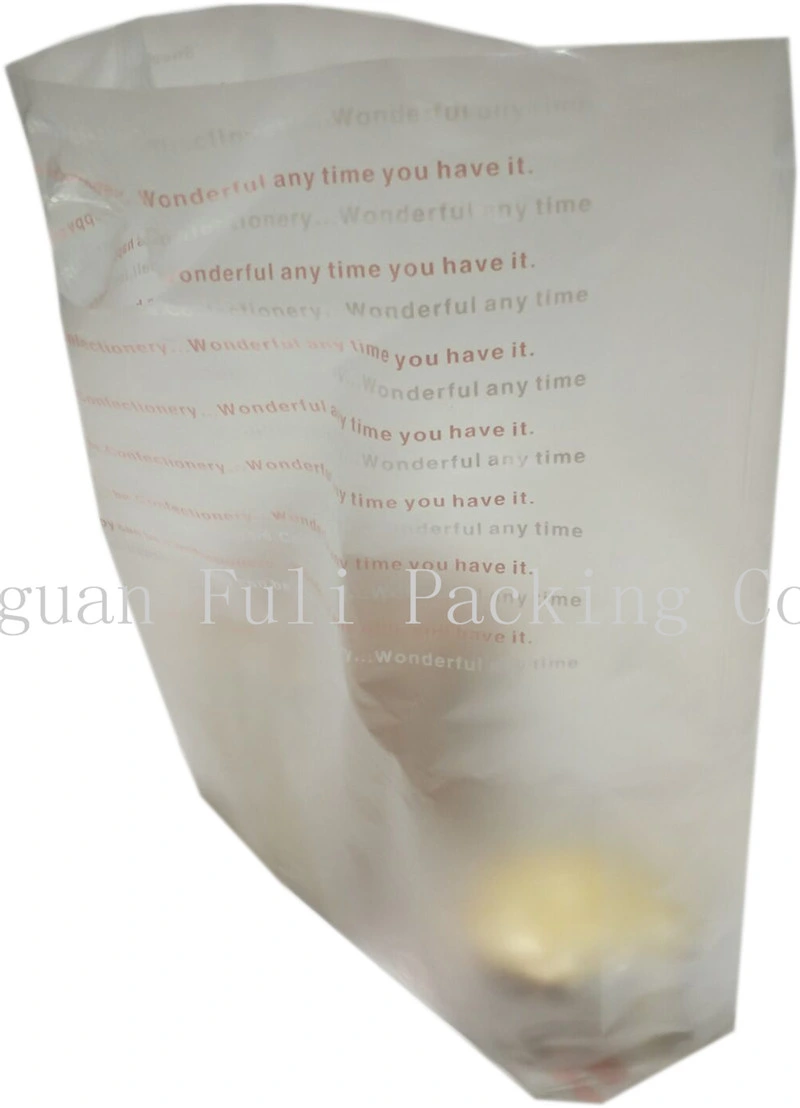 100% HDPE High Quilitity Recyclable Bread Bag Customized Printed Food Plastic Packaging Bag
