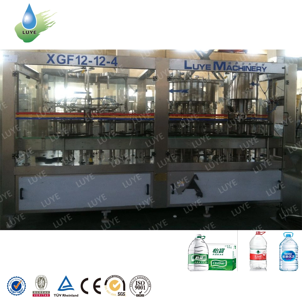 5L to 10L Bottle Drinking Water Filling Machine/up-to-Date Automatic 3L 5L 10L Pure Water Linear Filling Machine/High Speed Drinking Water 10L Filling Machine