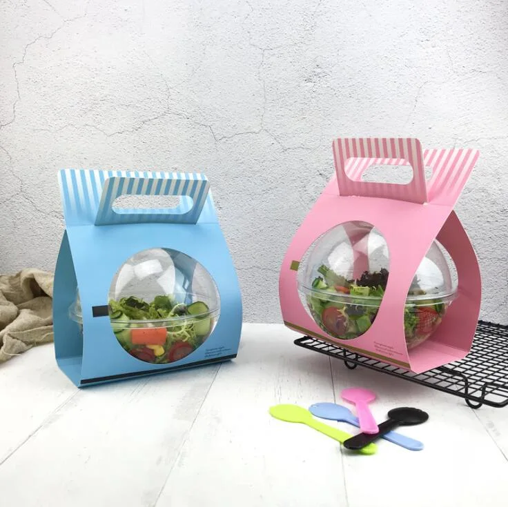 Disposable Plastic Transparent Packaging Box Mousse Cake Food Packaging Plastic Packaging Box