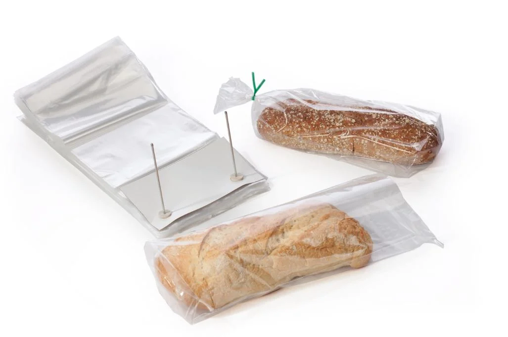 Clear LDPE Saddle Deli Plastic Bag Calendar Food Package Plastic Bag