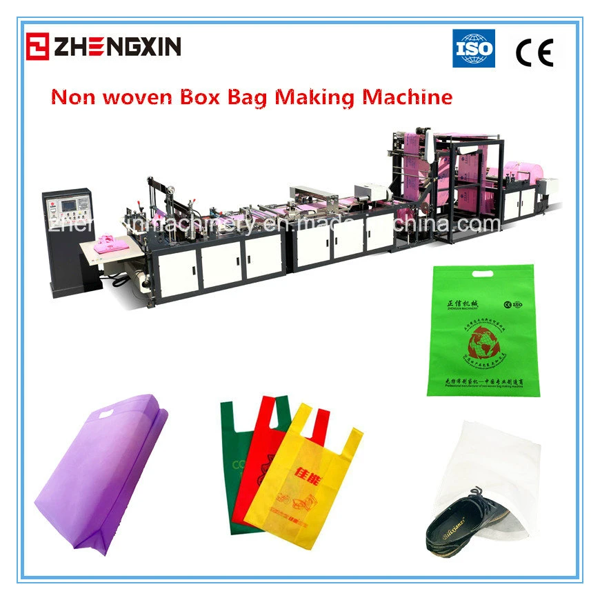 Tote Bag Non Woven Box Bag Making Machine Zxl-C700