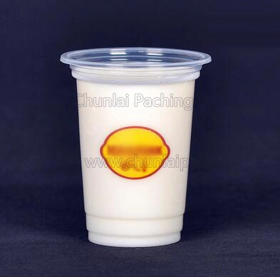 Automatic Breakfast Soy Milk Milk Plastic Cup/Box Filling and Sealing Machine