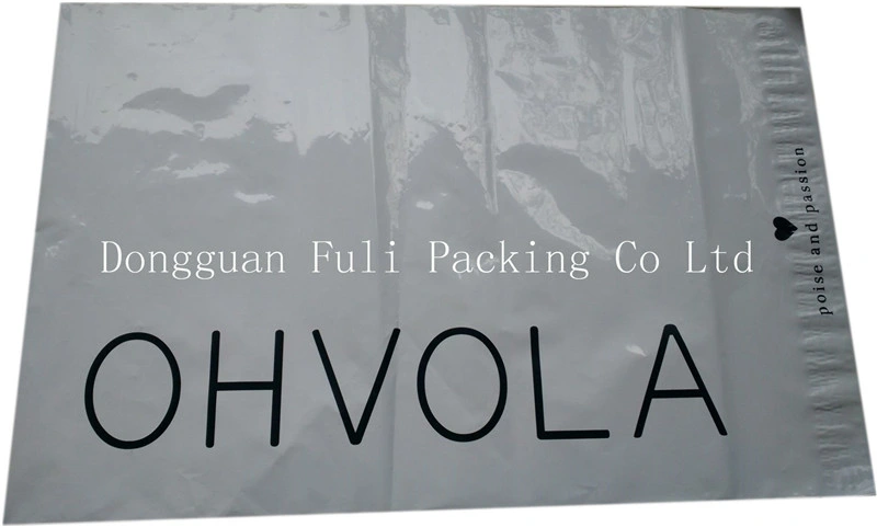 LDPE White Plastic Carrer Bag Envelop Carry Polybag Self Adhesive Opaque PE Recyclable Plastic Bag