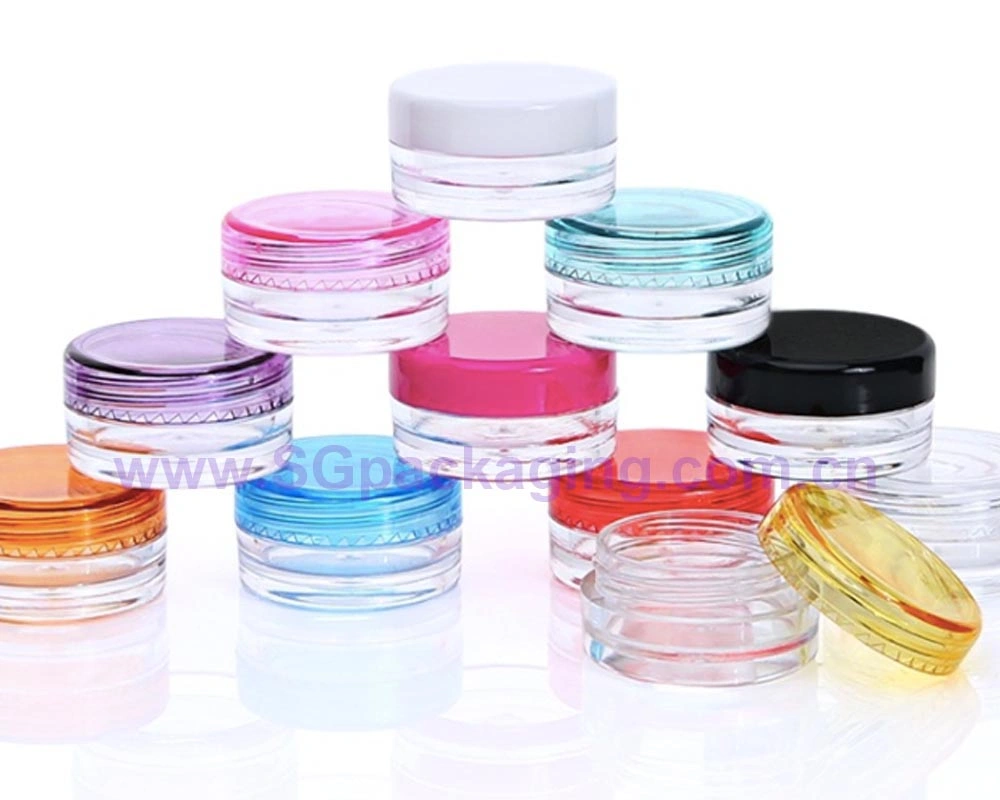 Hair Gel Face Mask Pet Cream Cosmetic Container 30ml/50ml/70ml/100ml Plastic Jar