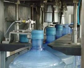 20 Liter 5gallon Water Barrel Jar Filling Machine Equipment / 5gallon Pure Water Bottling Machine Plant 120bph
