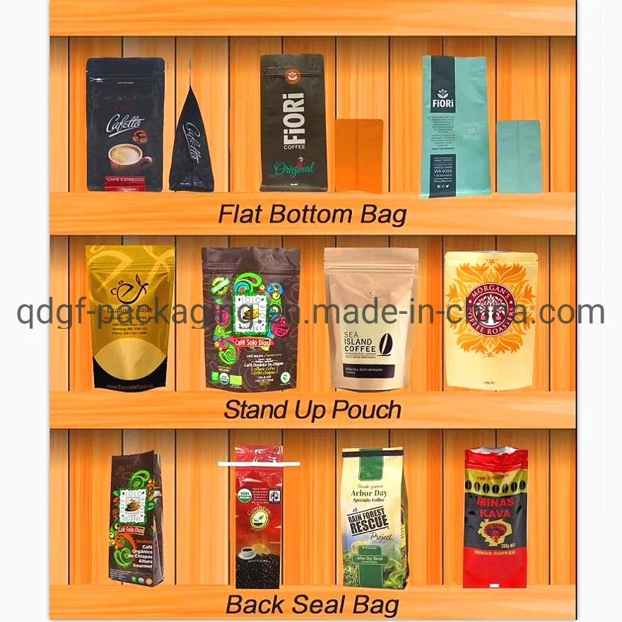 Plastic Packaging Tin Box Zipper Bag for Coffee Packaging