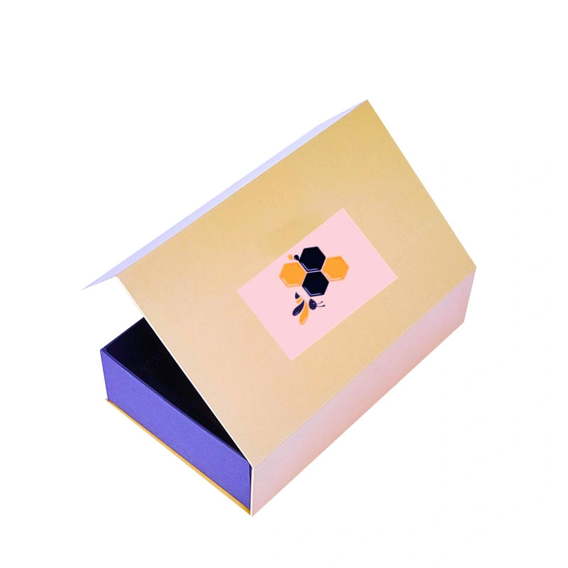 Wholesale Custom Logo Bee Honey Box Paper Gift Box with Foam