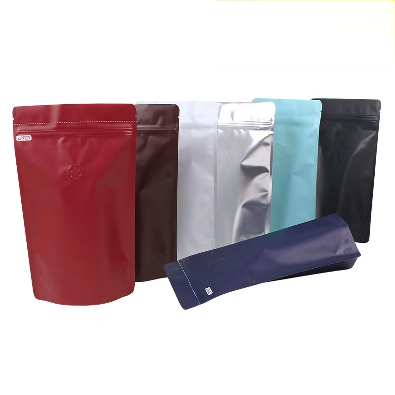 High Quality Coffee /Candy/Weed Plastic Container, Food Bag with Zipper and Valve