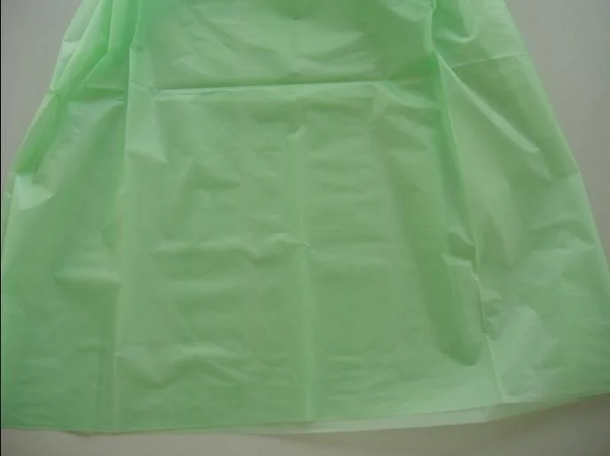 Bio-Based Compostable Corn Starch T-Shirt Flat Top Bag Garbage Bag Waste Bag