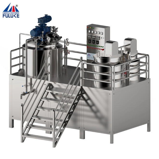 Vacuum Mixer Vessel for Clean Gel and Lotion