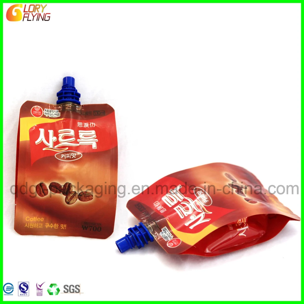 Custom Printed Plastic Packaging Bag/ Spout Bag/ Food Grade Pouches